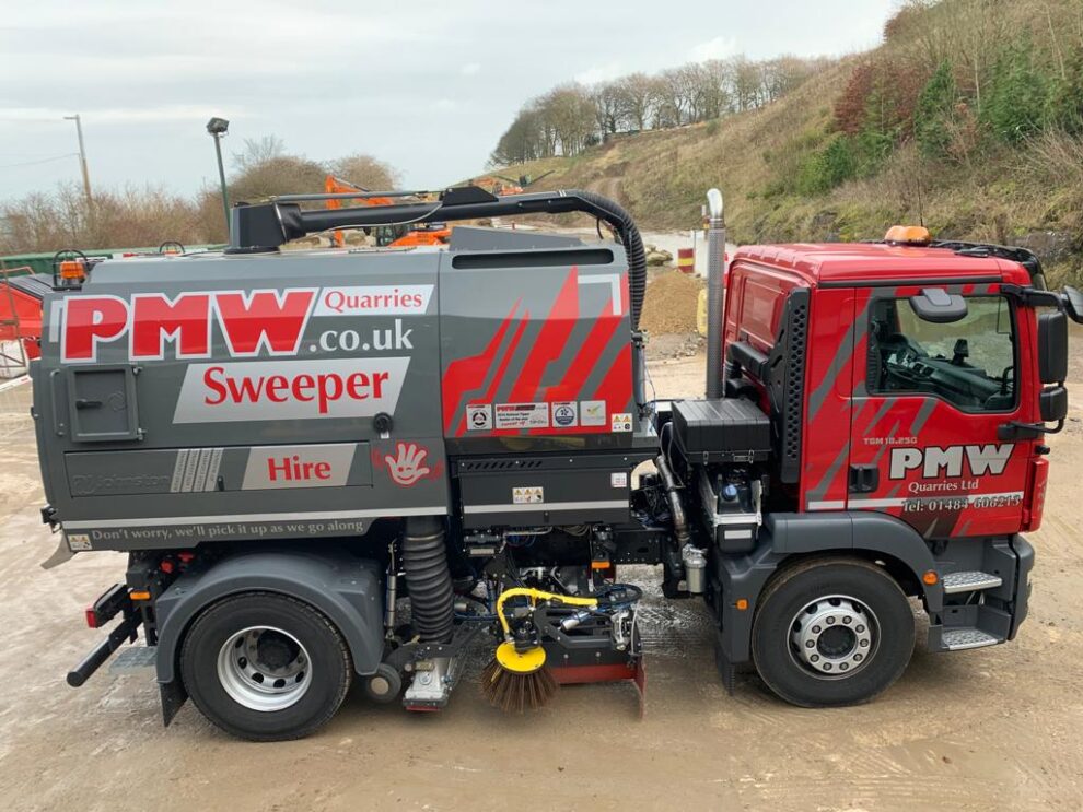 Road Sweeper Hire PMW Quarries
